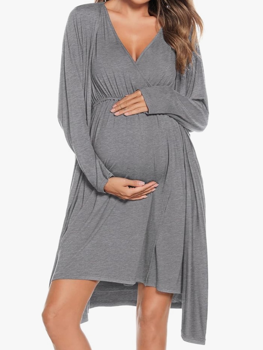 Maternity Nursing Gown and Robe